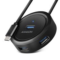 Axagon HUE-P1C SUPERSPEED USB-C ROUND HUB