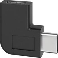 Adapteris kampuotas USB-C lizdas-kištukas FLAT Goobay