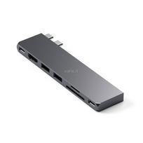 usb c 3.2 hub - Satechi USB-C Pro Hub Slim – erdvinė pilka - 1 nuotrauka