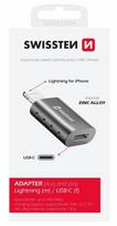 National Geographic Swissten Adapteris Lightning prie USB-C