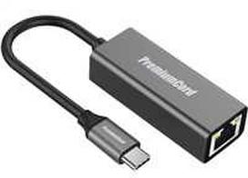 Premiumcord Kitas USB-C į Gigabit RJ45 keitiklis