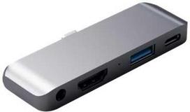 Satechi Aluminum Type-C Mobile Pro Hub Adapteris - Portreplikator - USB-C - HDMI