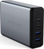 Įkroviklis Satechi 2x USB- A 2x USB- C 3 A (ST-TC108WM)