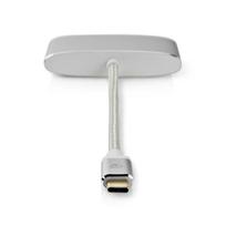 Nedis USB adapteris | USB3.1 | USB-C™ jungtis | USB-A lizdas / USB-C™ lizdas / VGA lizdas | 5Gbps | 0,20 m | apvalus | Paauksuotas | Pintas / nailonas | S