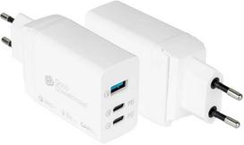 Good Connections Geros jungtys GC USB greitasis įkroviklis 65W su GaN technologija, 2xUSB-C+1xUSB-A, PD 3.0, QC 3.0