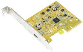 Sunix Group Sunix USB IO PCIe3.0 x4 adapteris 1xUSB Type-C 3.2 Gen2x2 (USB2321C) LP įsk. Žemo profilio Slotblech