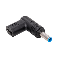 5a 100w usb c laidas - Akyga plug for universal power supply AK-ND-C09 USB-C | 4.5 x 3.0 mm + pin HP 20V - 1 nuotrauka