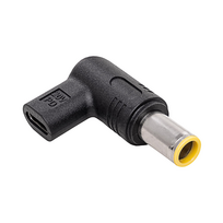 5a 100w usb c laidas - Akyga plug for universal power supply AK-ND-C12 USB-C | 7.9 x 5.5 mm + pin 20V - 1 nuotrauka