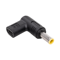 nesiojamu kompiuteriu laidai - Akyga plug for universal power supply AK-ND-C16 USB-C | 5.5 x 3.0 mm + pin 20V - 1 nuotrauka