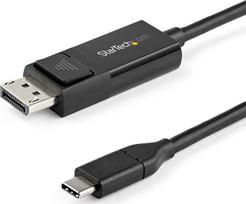 displayport to usb c cable - StarTech 3.3 FT. USB C Į DP 1.2 CABLE / 1.2 CABLE-BILIECTIONAL-8K 60HZ - 1 nuotrauka