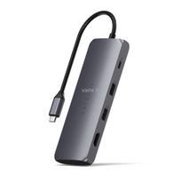 Doksavimo stotis Satechi SATECHI USB- C hibridinis multiportinis adapteris su SSD uždarymo erdvės pilku 124; MacBook M1
