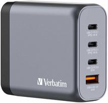 gan ikroviklis - Verbatim GNC-140 GAN CHARGER 4 PORT 140W/USB A/C (EU/UK/US) - 1 nuotrauka