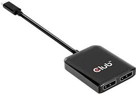 Adapteris AV Club 3D Club3D šakotuvas MST USB-C su DisplayPort, 4K60Hz (M/F)