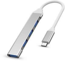 Ostatní Hub USB-C to USB3.2 A + 3x USB2.0 A, aliuminio case