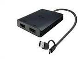 I-TEC USB-A/C 2X HDMI ADAPTERIS / DVIGUBAS 4K HDMI VAIZDO ADAPTERIS