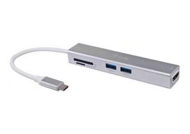 hdmi 2.1 15m - Equip Adapteris USB-C -> HDMI,2xUSB3.0,SD 4K30Hz 0.15m sw - 1 nuotrauka