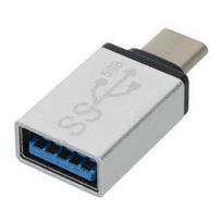 Premiumcord Ostatní Adapteris USB-C/male - USB3.0 A/female, sidabrinis, OTG
