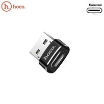 usb male to female - HOCO adapter OTG USB A (male) to Type C (female) UA6 juodas - 1 nuotrauka