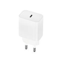 adapteriai type c - TelForceone Maxlife MXTC-06 PD QC įkroviklis 1x USB-C 20W baltas - 1 nuotrauka