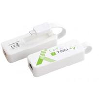 usb 3 0 gigabit ethernet adapter - Techly USB 3.1 Typ C RJ45 10/100/1000 Adapteris, baltas - 1 nuotrauka