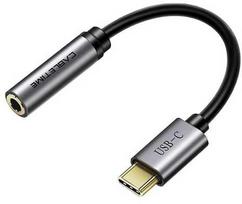 Extra Digital Adapteris USB Type-C (M) - ausinių jungtis 3.5mm (F)