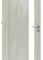 Laminuotos vidaus durys su užlaida VOSTER Bello 10, dešininės, spalva Polar oak, matmenys 2030 x 744