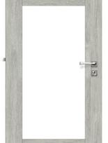 Laminuotos vidaus durys su užlaida VOSTER Rocco 10, kairinės, spalva Polar oak, 2030x744x40 mm