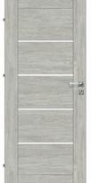Laminuotos vidaus durys su užlaida VOSTER Vinci 10, dešininės, spalva Polar oak, 2030x844x40 mm