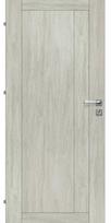 Laminuotos vidaus durys su užlaida VOSTER Bello 20, dešininės, spalva Polar oak, 2030x744x40 mm