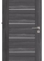 Laminuotos vidaus durys su užlaida VOSTER Tiga 40, kairinės, spalva Anthracite, 2030x844x40 mm