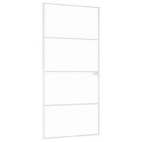 vidaus aliuminio durys - Vidaus durys vidaXL, baltos - 1 nuotrauka