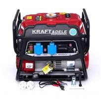 KRAFT&DELE KD150 1500W 12V/230V /2,2 kW /3 AG benzininis vienfazis elektros generatorius 
