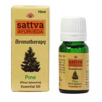 Pušų eterinis aliejus Sattva Ayurveda Pine, 10 ml