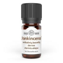 Frankincenso, bosvelijų eterinis aliejus Boswellia carteri, smilkalinė bosvelija, Somalis, CO2 ekstrakcija, 5 ml
