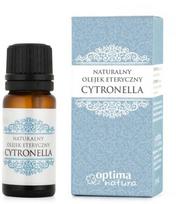 Natūralus citrinžolės eterinis aliejus Optima Natura Lemongrass, 10 ml