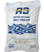 filtras - Druska ASOO SALT, 25kg, tabletės vandens minkštinimo filtrams, ST - 1 nuotrauka