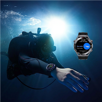 ismanusis ismanusis laikrodis laikrodis - Huawei Watch Ultimate 55020AGF, Black - 11 nuotrauka