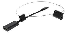 Modulinis adapterio žiedas DELTACO, HDMI į USB-C, juodas / HDMI-AR11 / 1902497