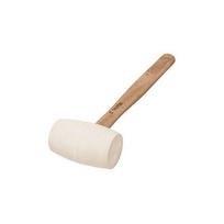 Truper MH-16 Guminis plaktukas su medine rankena. Galva 450g, 55mm smogiamoji plokštuma Truper®