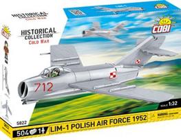 Cobi Historical Collection Lim-1 Polish Air Force 1952 5822, plastikas