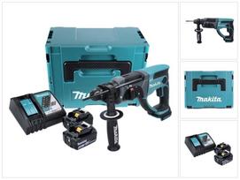 makita perforatoriai - Akumuliatorinis perforatorius Makita, 18 V, su akumuliatoriumi ir įkrovikliu - 2 nuotrauka