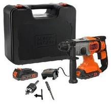 black decker 18v - Akumuliatorinis perforatorius SDS Black&Decker BCD900E2K - 1 nuotrauka