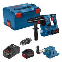 sds gbh - Perforatorius Bosch GBH 18V-28 CF; 18 V; 3,3 J; SDS-plus; 2x8,0 Ah akum. + dulkių nusiurbimo sistema - 1 nuotrauka