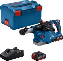 kalimo perforatorius - Perforatorius Bosch GBH 18V-22; 18 V; 1,9 J; SDS-plus; 2x4,0 Ah akum. + dulkių nusiurbimo sistema - 1 nuotrauka