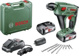 quick 5 - Perforatorius Bosch Uneo Maxx; 0,6 J; SDS-quick; 18 V; 2x2,5 Ah akum. - 1 nuotrauka