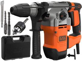 smuginis - Perforatorius Black & Decker BEHS03K-QS; 3,7 J; SDS-plus - 1 nuotrauka