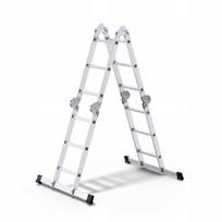 4 pakopu kopecios - Daugiafunkcinės kopėčios Awtools, 4 pakopų, 370 cm - 1 nuotrauka