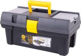 plastikine juoda deze - Vorel Įrankių dėžė plastikinė | 16" (78812) - 1 nuotrauka