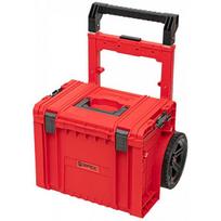 qbrick - Q-Brick SKRWQCPRO2PCCZEPG011 Q-Brick QBRICK PRO įrankių dėžė su ratukais 2.0 PLUS Raudonas - 1 nuotrauka