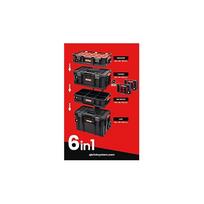 Q-Brick SKRZN2597 Q-Brick Qbrick Two Cart 6in1 įrankių dėžė